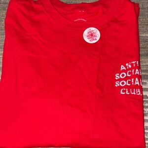 Anti Social Social Club Vibrant Red Tee